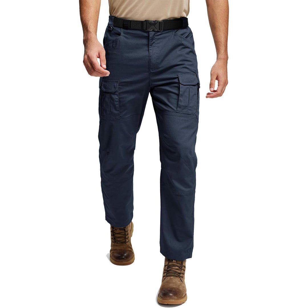 TACVASEN Navy Tactical Ripstop Hiking Outdoor Pants