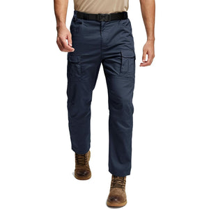 TACVASEN Navy Tactical Ripstop Hiking Outdoor Pants