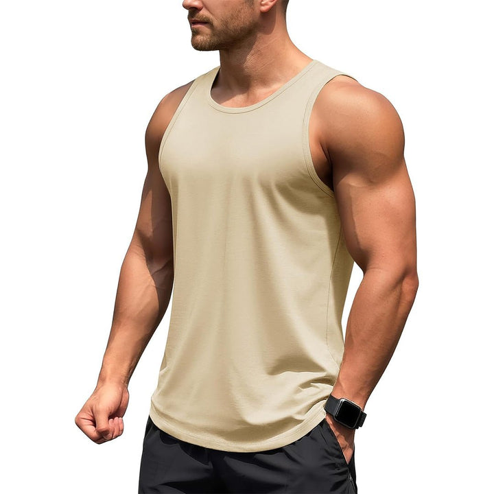 Men's UPF 50+ Quick Dry Workout & Gym Tank Top - LT25M1417