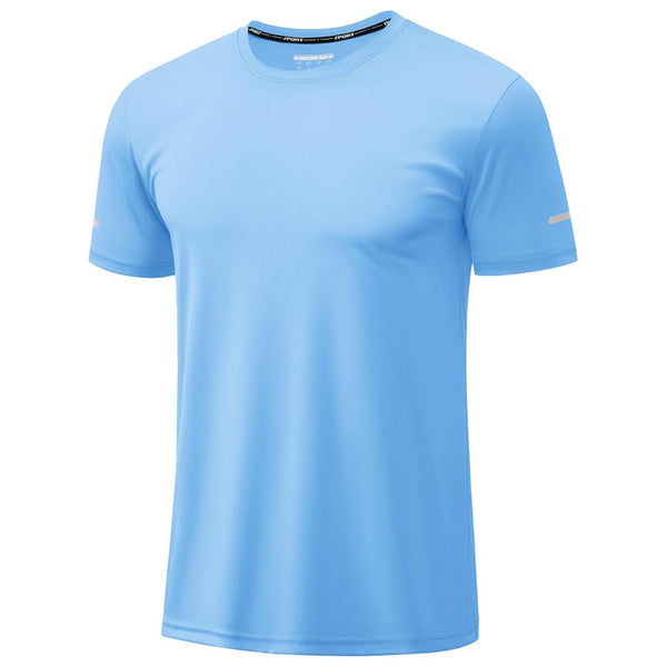 Men's UPF 50+ Shirt Short Sleeve Sweat - Wicking Tee - AT25M3268