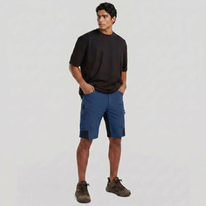TACVASEN Royal Blue Mens Utility Cargo Shorts Outdoor Hiking Shorts