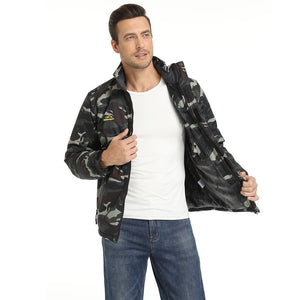 TACVASEN Royal Blue Insulated Fleece Lined Winter Snow Jacket