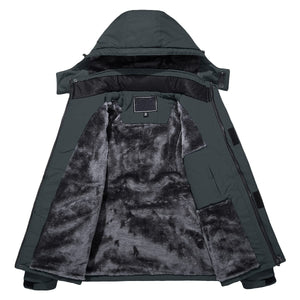 TACVASEN Royal Blue Insulated Fleece Lined Winter Snow Jacket