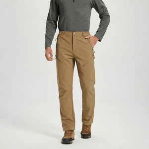 TACVASEN Sand Insulated Fleece Lined Winter Snow Pants