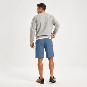 TACVASEN Blue Grey Quick Dry Hiking Cargo Shorts