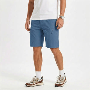 TACVASEN Blue Grey Quick Dry Hiking Cargo Shorts