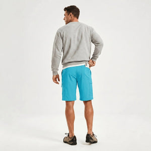 TACVASEN Ice Blue Quick Dry Hiking Cargo Shorts