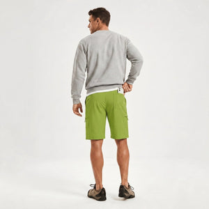 TACVASEN Green Quick Dry Hiking Cargo Shorts
