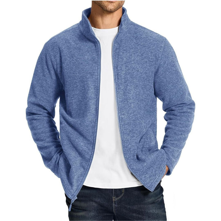 Urban Lightweight Warmth Polar Fleece Full - Zip SoftShell Jacket - Men's Coats