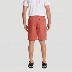 TACVASEN Navy Utility Cargo Shorts Cotton Blend