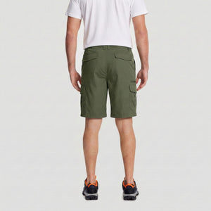 TACVASEN Army Green Utility Cargo Shorts Cotton Blend