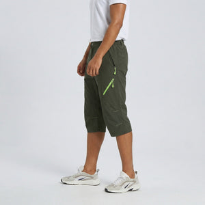 TACVASEN Army Green Utility Cargo Shorts Quick Dry Hiking Shorts