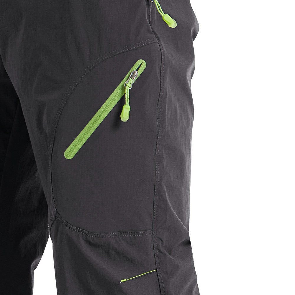TACVASEN Dark Grey Utility Cargo Shorts Quick Dry Hiking Shorts