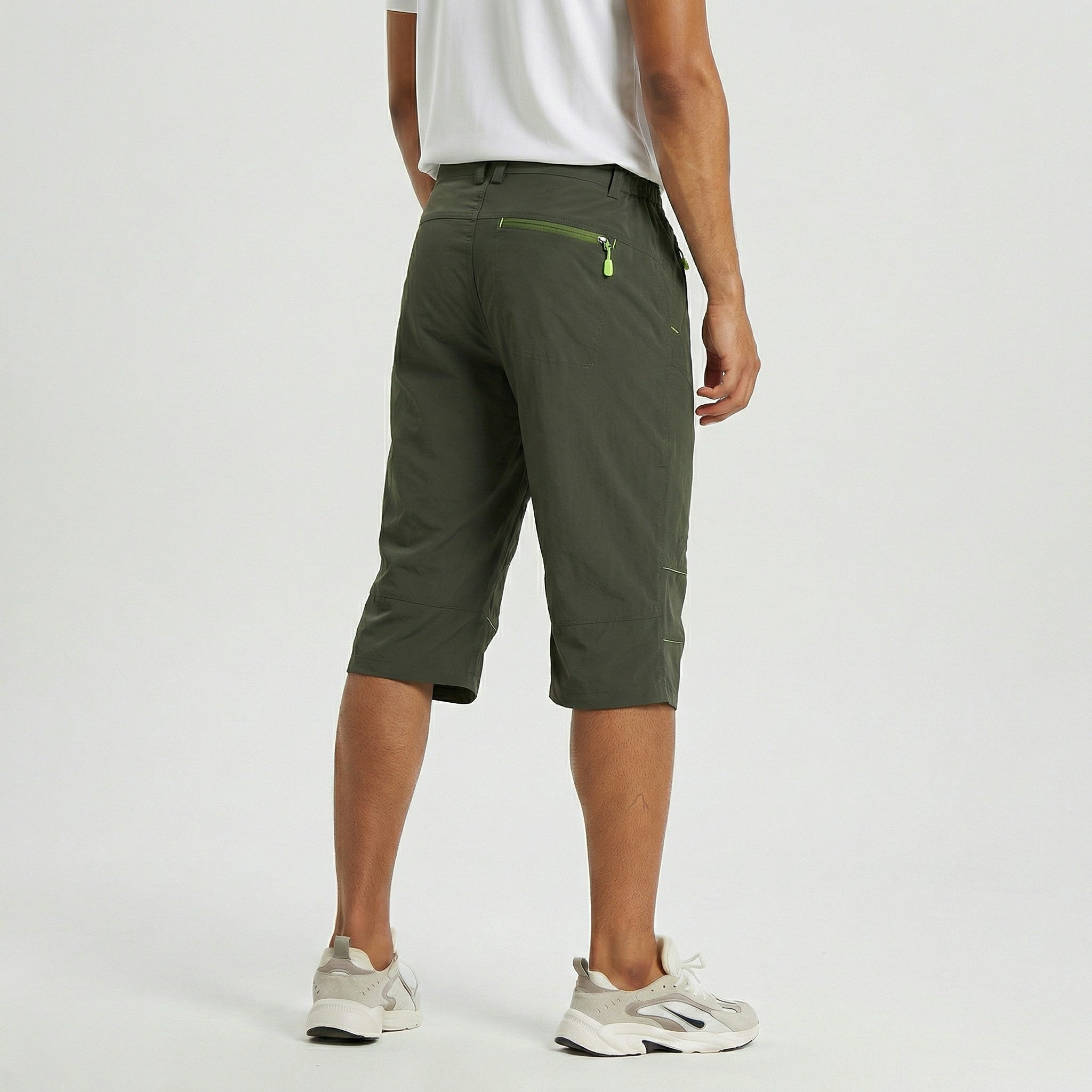 TACVASEN Army Green Utility Cargo Shorts Quick Dry Hiking Shorts