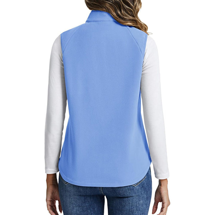 Women's Lightweight Full Zip Outerwear Warm Fleece Vest - AT24W4226