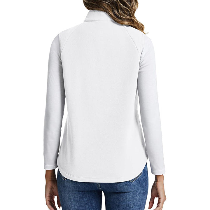 Women's Lightweight Full Zip Outerwear Warm Fleece Vest - AT24W4226