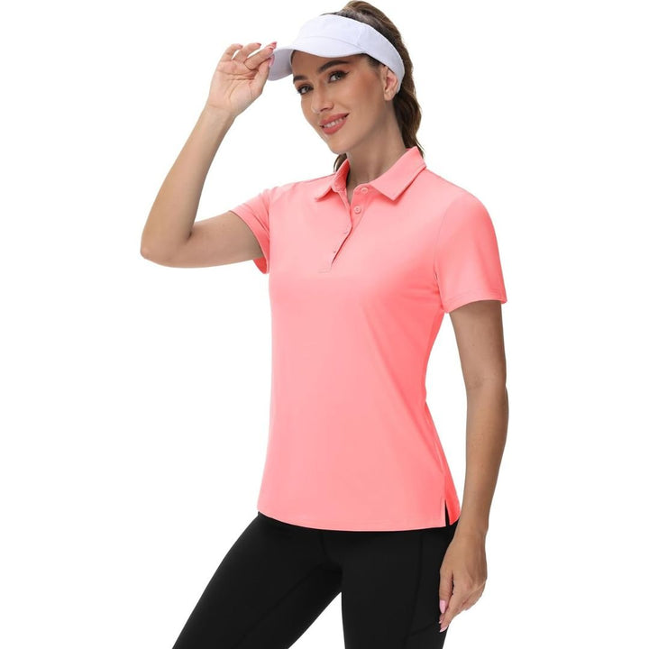 Women's UPF 50+ Sun Protection Golf Quick - Dry Polo Shirts - Women's Shirts