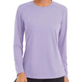 TACVASEN Light Purple Women's UPF 50+ Sun Protection Quick Dry Long Sleeve Shirt
