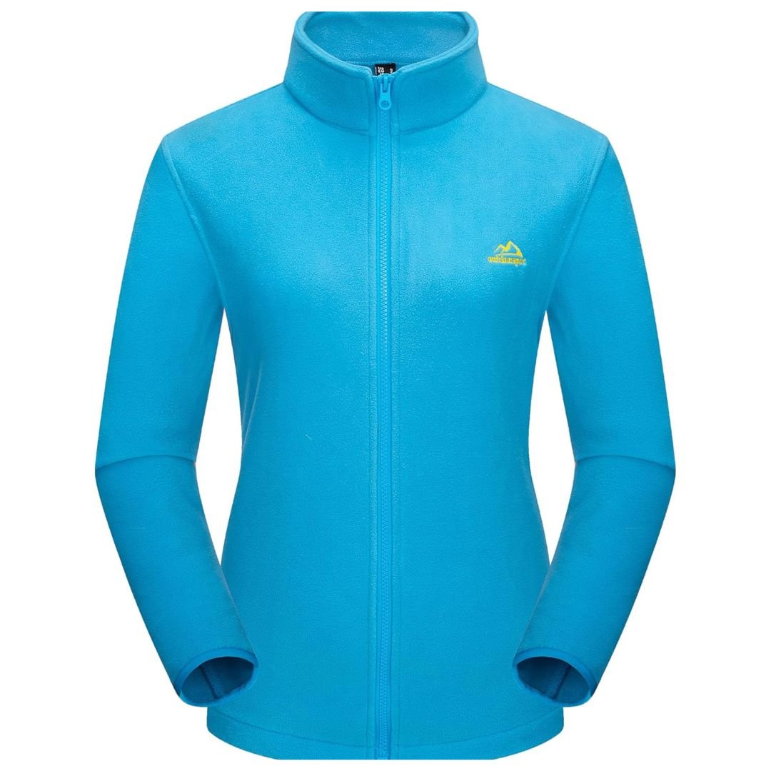 TACVASEN Blue Camo Women's 3 - IN - 1 Waterproof Coats Windproof Fleece Ski Jacket