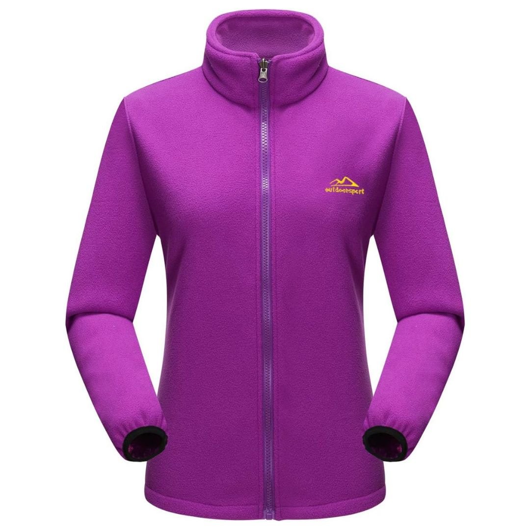 TACVASEN Deep Purple Women's 3 - IN - 1 Waterproof Coats Windproof Fleece Ski Jacket