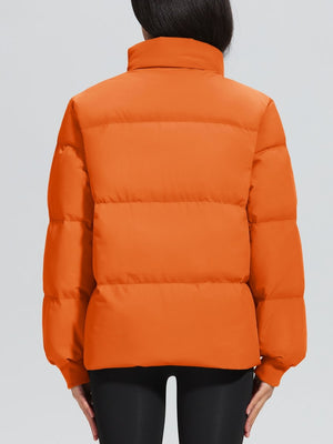 TACVASEN Orange Women's Winter Down Puffer Jackets