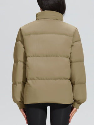 TACVASEN Khaki Women's Winter Down Puffer Jackets