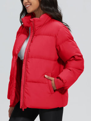 TACVASEN Tomato Women's Winter Down Puffer Jackets