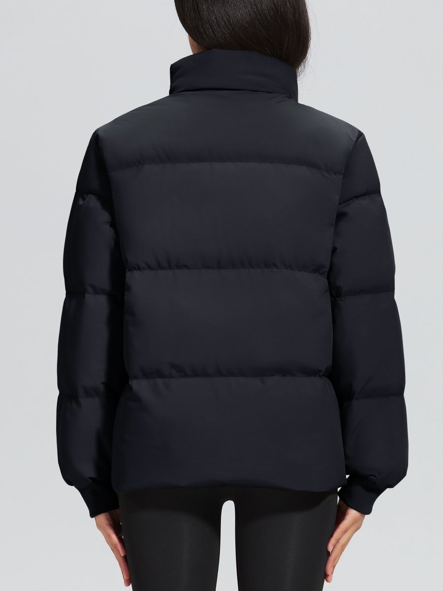 TACVASEN Black Women's Winter Down Puffer Jackets