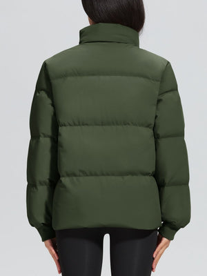 TACVASEN Army Green Women's Winter Down Puffer Jackets