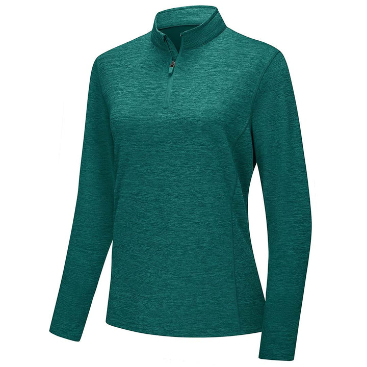 Women's UPF 50+ 1/4 Zip Quick Dry Hiking Shirts - Women's Shirts