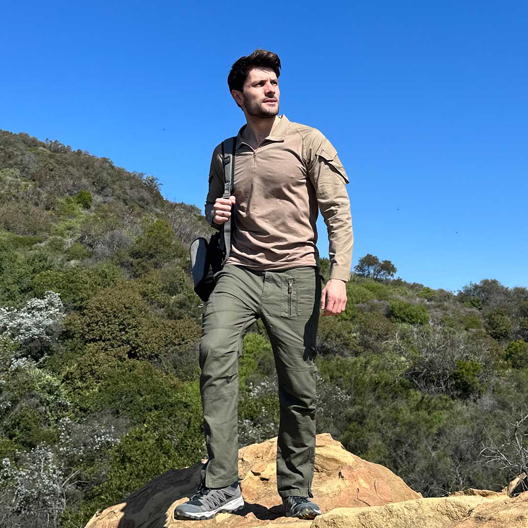 Men's Tactical Outdoor Ripstop Cargo Pants - Fall Winter 2025