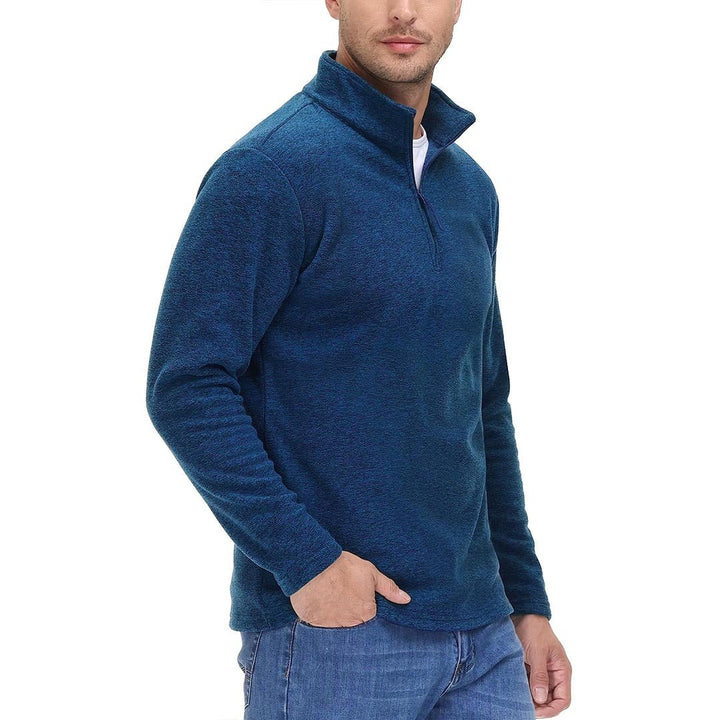 Men's 1/4 Zip Fleece Athletic Pullover Sweatshirts - Men's Sweatshirts