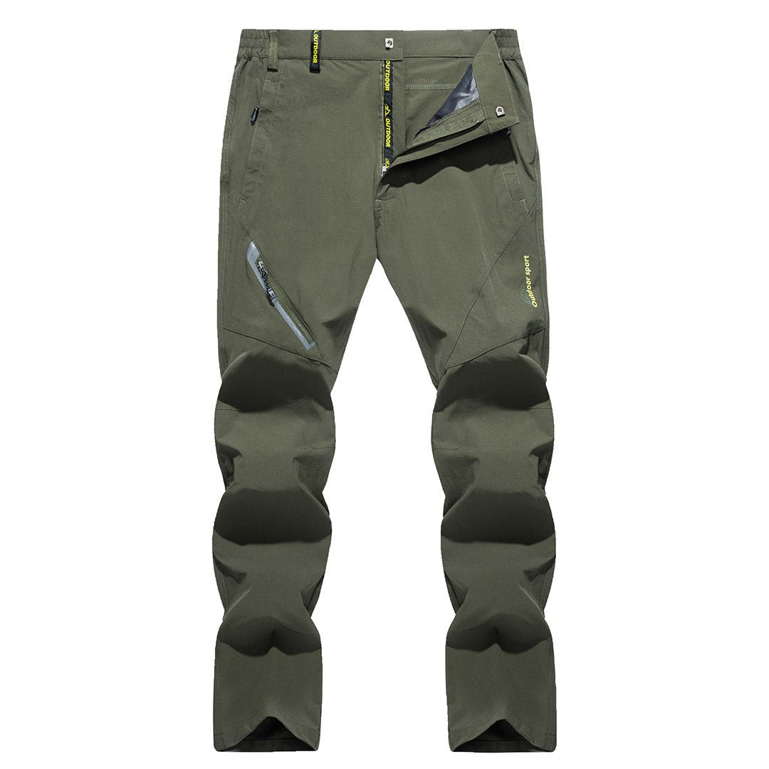 TACVASEN Army Green Men's Quick Dry Lightweight Breathable Hiking Pants