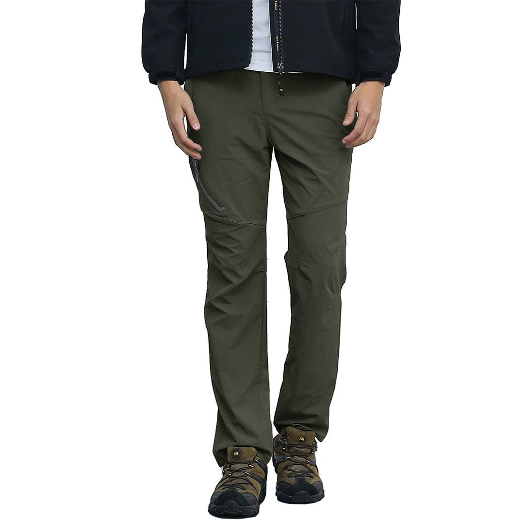 TACVASEN Army Green Men's Quick Dry Lightweight Breathable Hiking Pants