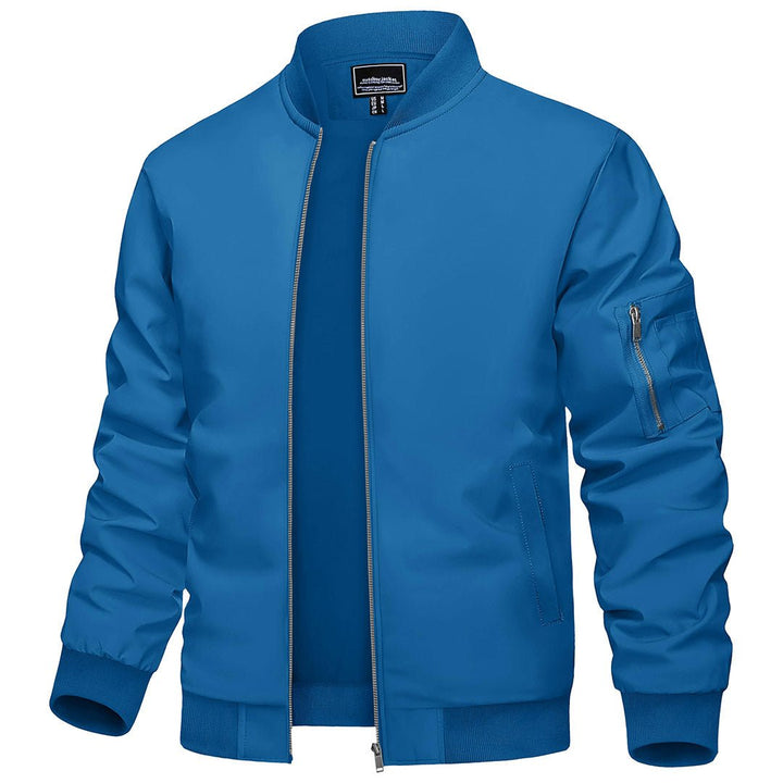 Men's Lightweight Bomber Zip Jackets - Fall Winter 2022