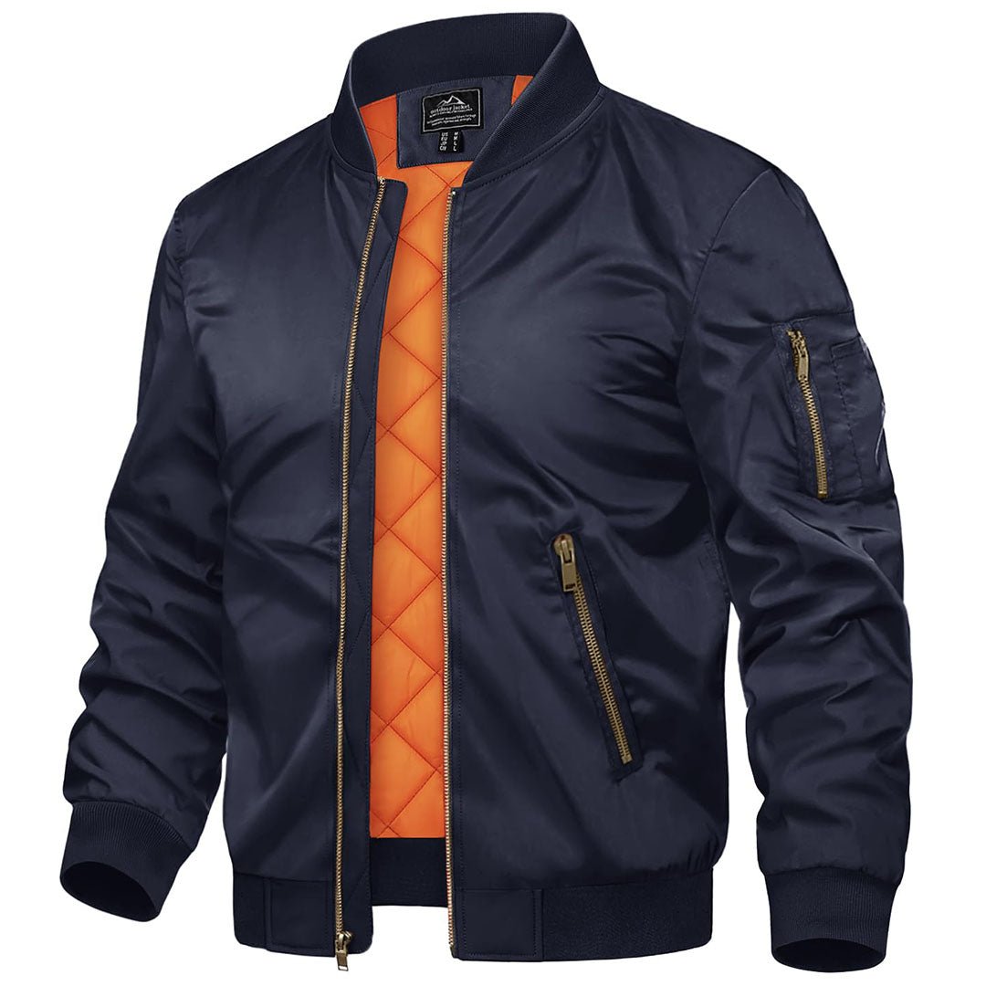 TACVASEN MA-1 Bomber Jackets Casual Padded Coats -Men's Bomber Jackets