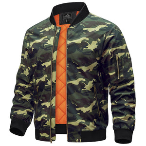 TACVASEN MA-1 Bomber Jackets Casual Padded Coats -Men's Bomber Jackets