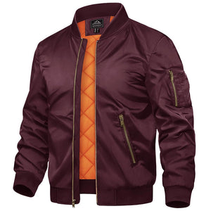 TACVASEN MA-1 Bomber Jackets Casual Padded Coats -Men's Bomber Jackets