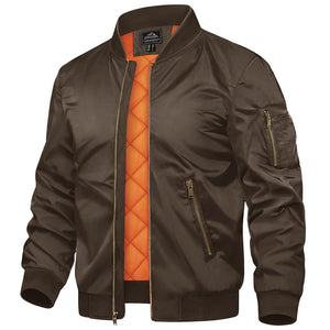 TACVASEN MA-1 Bomber Jackets Casual Padded Coats -Men's Bomber Jackets
