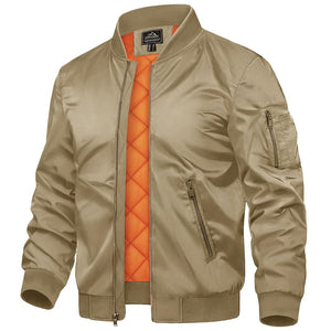 TACVASEN MA-1 Bomber Jackets Casual Padded Coats -Men's Bomber Jackets