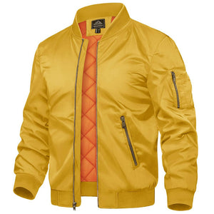 TACVASEN MA-1 Bomber Jackets Casual Padded Coats -Men's Bomber Jackets