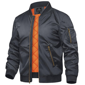 TACVASEN MA-1 Bomber Jackets Casual Padded Coats -Men's Bomber Jackets