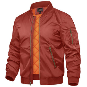TACVASEN MA-1 Bomber Jackets Casual Padded Coats -Men's Bomber Jackets