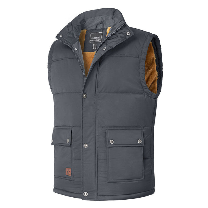 Men's Outerwear Vests with Fleece Liner Hiking Jacket - Fall Winter 2022