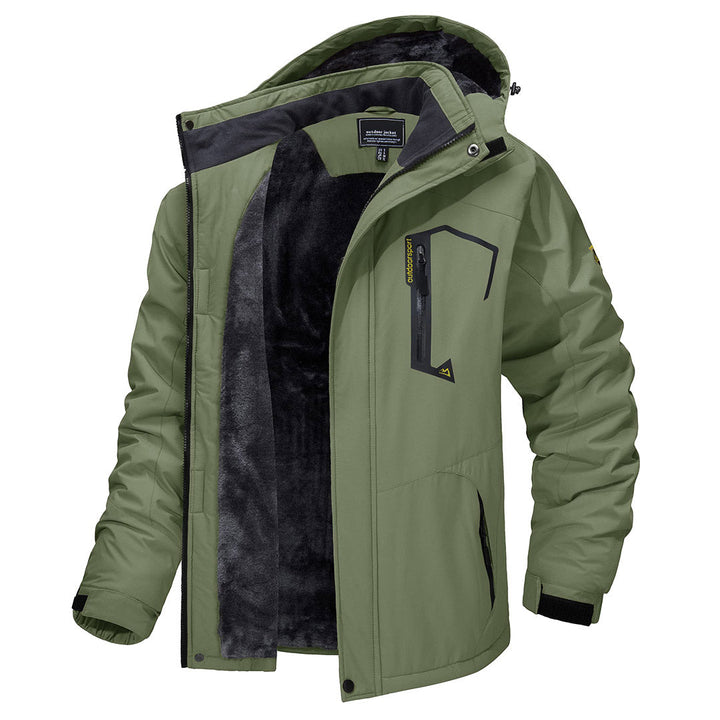 Men's Skiing Jacket Waterproof Hiking Fishing Raincoat - Fall Winter 2022