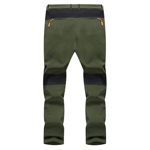 TACVASEN Grey Black Men's Snow Hiking Water - Resistant Ski Fleece Lined Pants