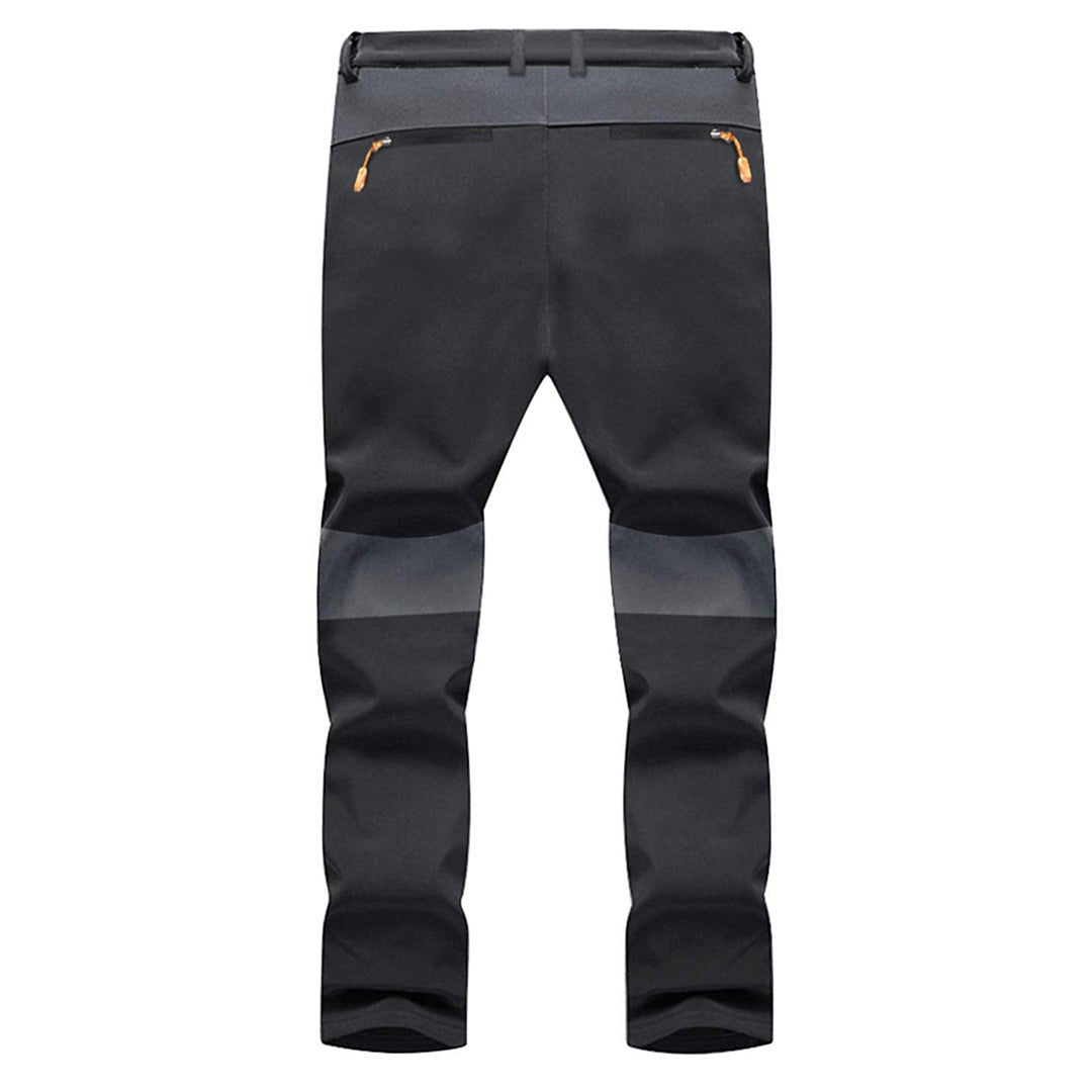 TACVASEN Dark Grey Men's Snow Hiking Water - Resistant Ski Fleece Lined Pants