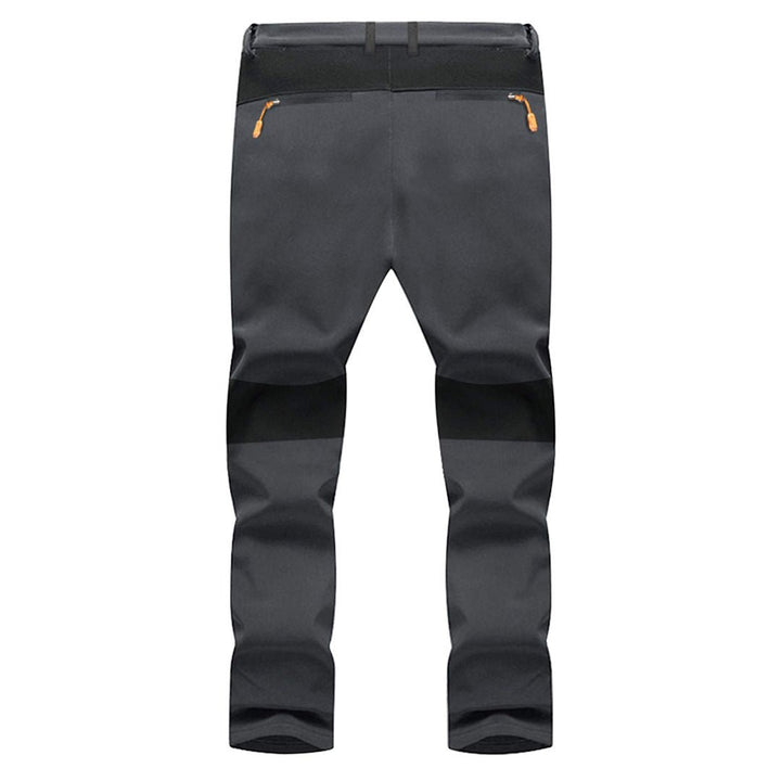 Men's Snow Hiking Waterproof Ski Fleece Lined Pants - Men's Hiking Clothing