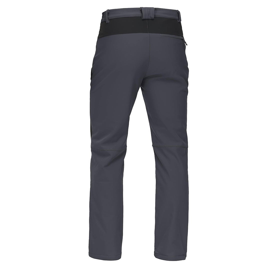 TACVASEN Dark Grey Insulated Fleece Lined Winter Hiking Pants