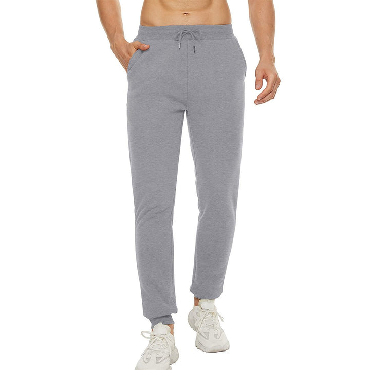 Men's winter long fleece lined jogging with pockets sweatpants - Fall Winter 2022